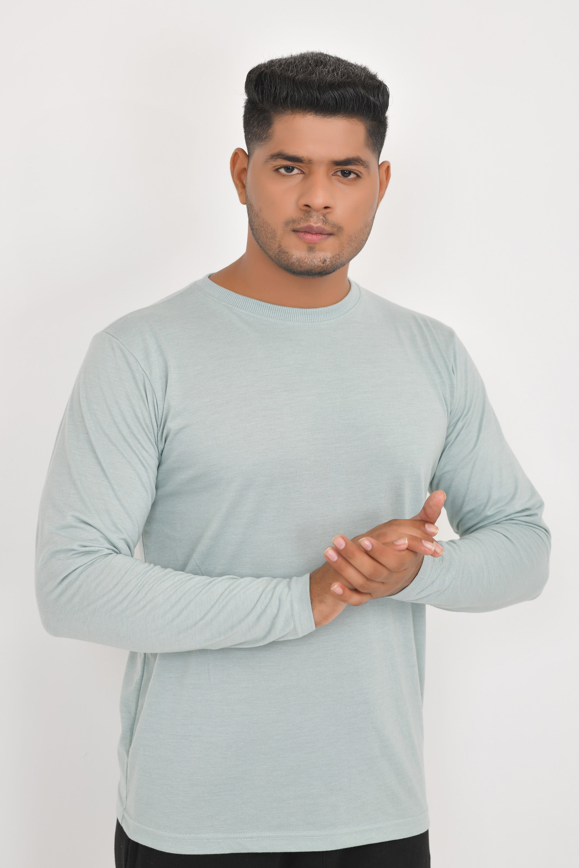 Full Sleeves T-Shirts | Lagoon Round Neck Full Sleeves Shirt