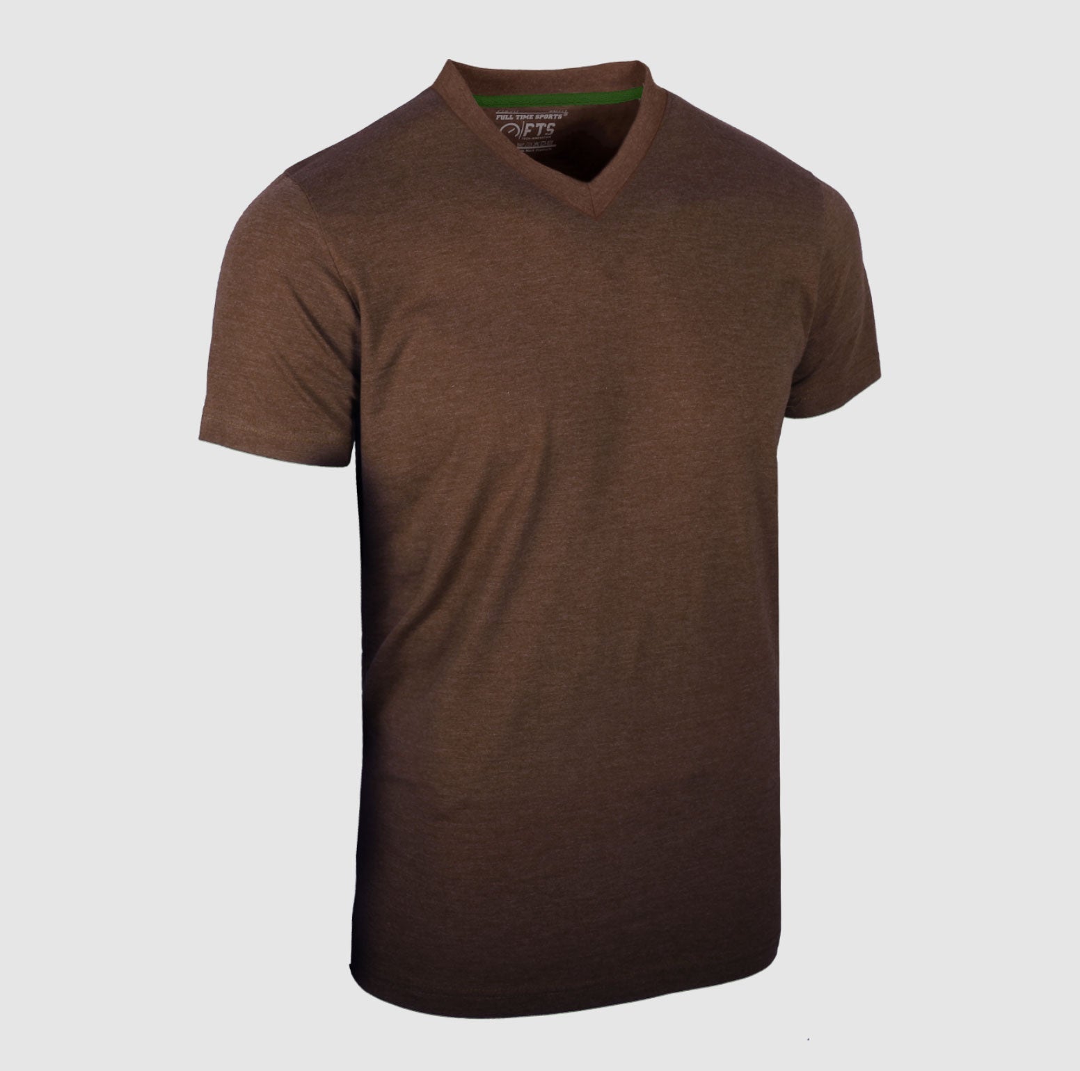 Chocolate V Neck Short Sleeve T-Shirts | Comfortable Half Sleeves V-Neck Shirts