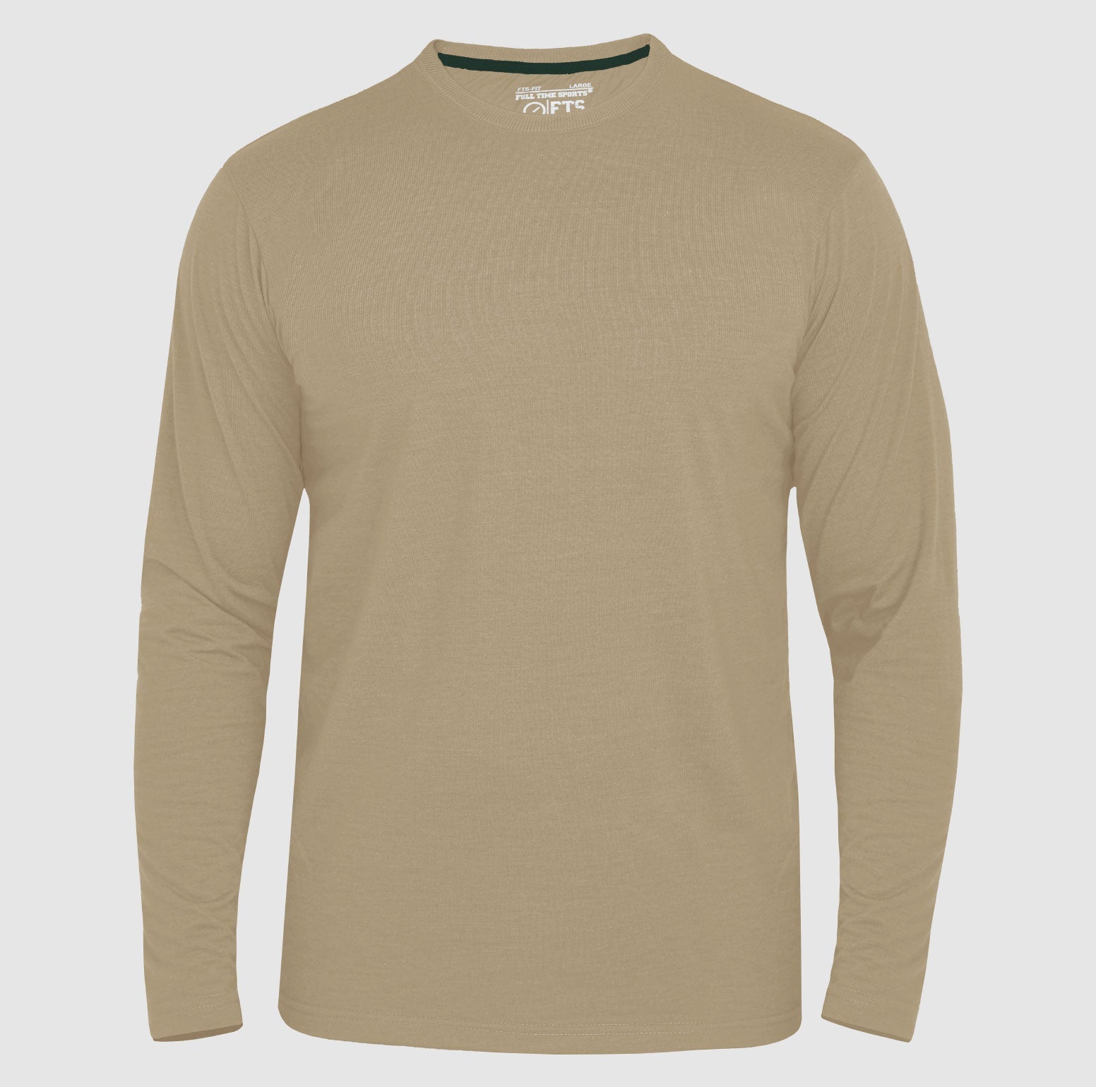 Full Sleeves T-Shirts | Stone Round Neck Full Sleeves Shirt