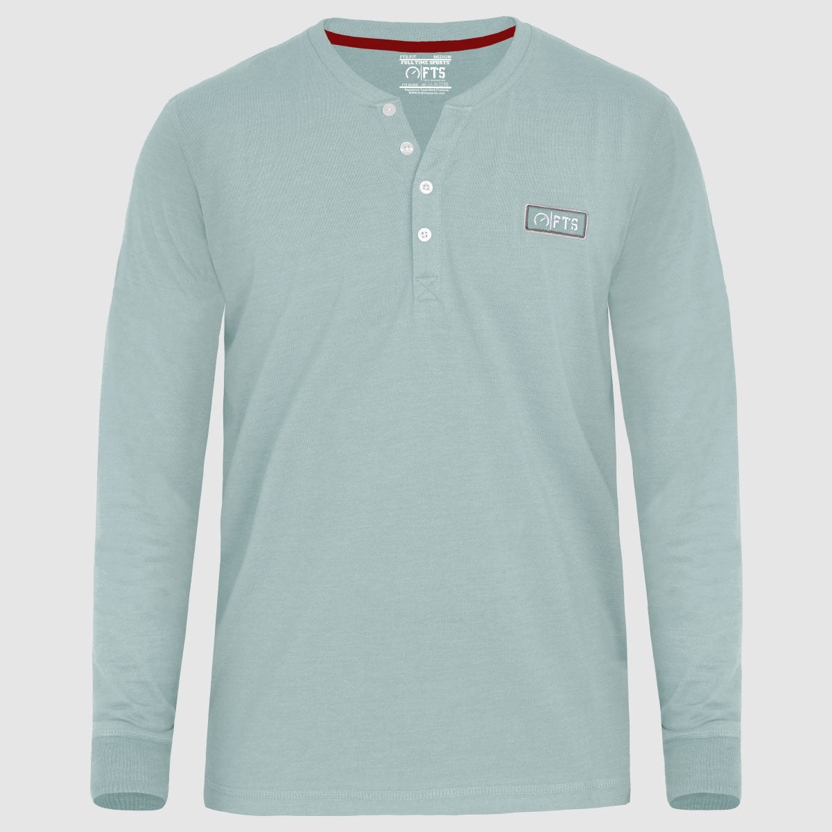 Henley Full Sleeves T-Shirts | Lagoon Full Sleeves Henley Shirt