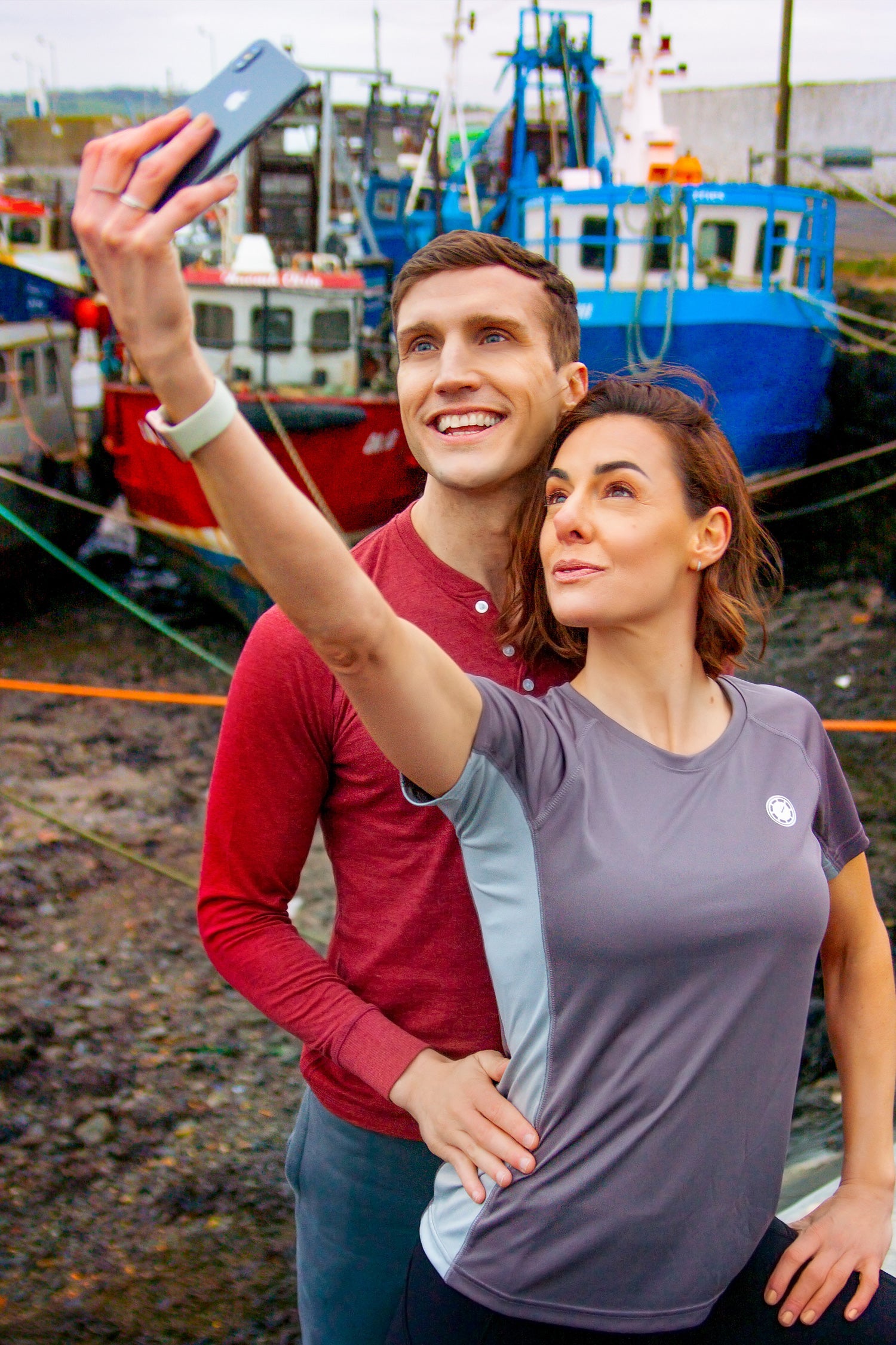 Henley Full Sleeves T-Shirts | Wine Red Full Sleeves Henley Shirt