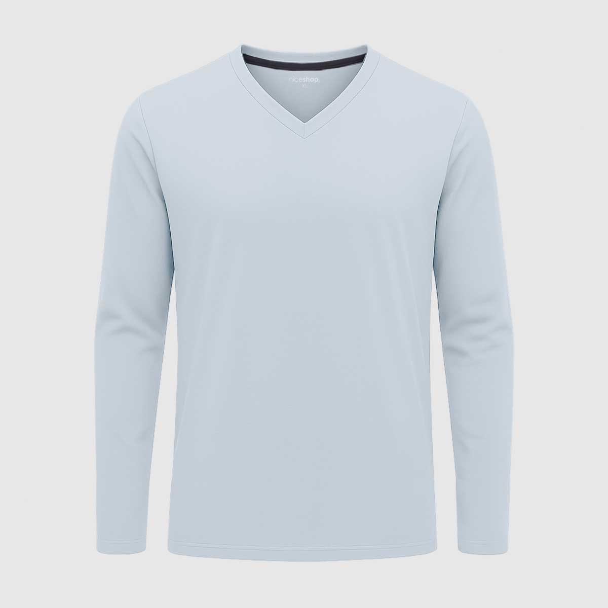 V-Neck Full Sleeve Shirt | Lagoon V Neck T-Shirts