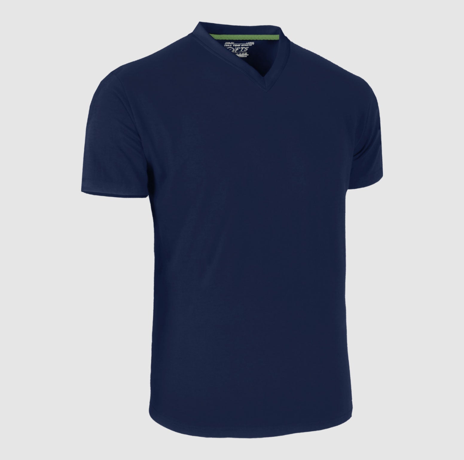 Navy Blue V Neck Short Sleeve T-Shirts | Comfortable Half Sleeves V-Neck Shirts