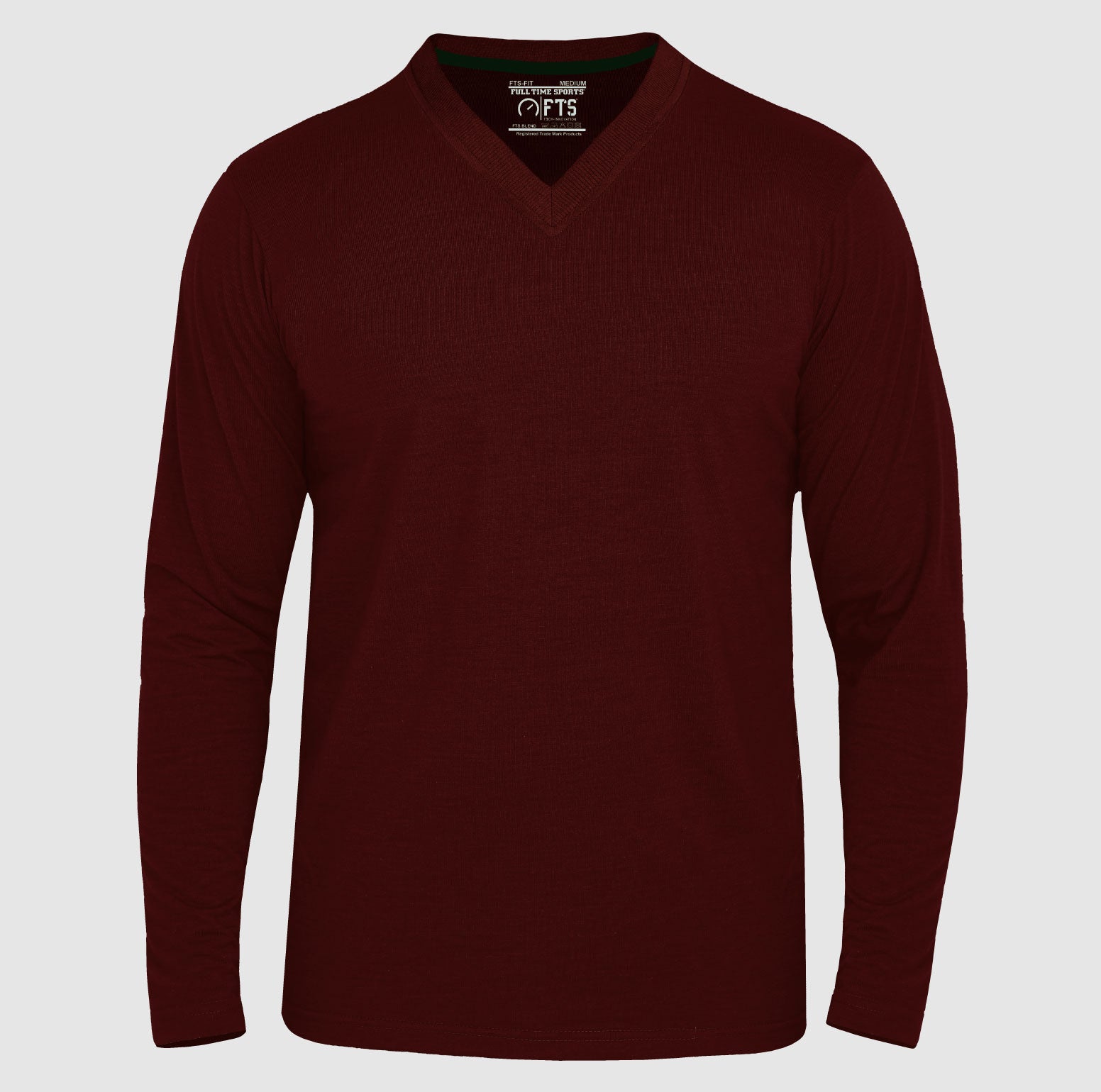 V-Neck Full Sleeve Shirt | New Wine V Neck T-Shirts
